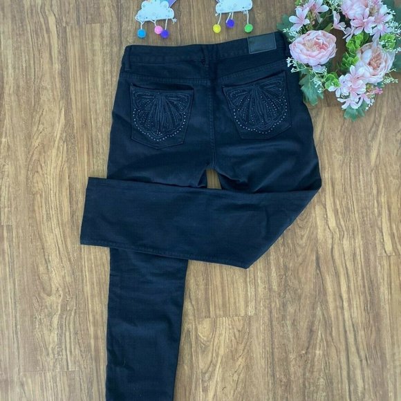 Express Women's Mia Ultra Skinny SZ 6 Black Jeans - Picture 12 of 12